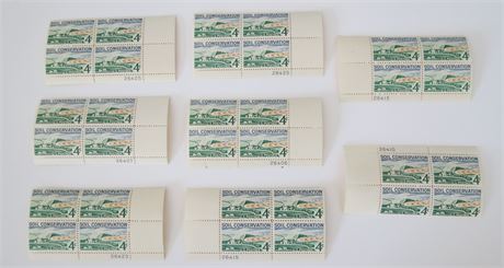 1959 4 Cent Soil Conservation Stamps