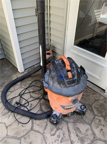 Ridgid Shop Vac Sweeper