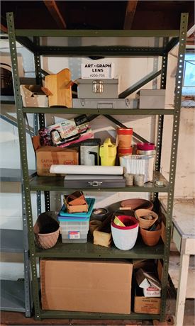 Large Metal Shelving