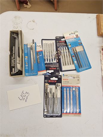 Mixed Bosch / Craftsman Jigsaw Blades