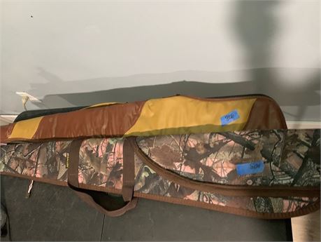 Unbranded Leather Zip Up Gun Case & Allen Camouflage Gun Case