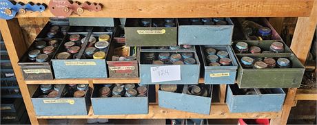 Large Lot Of Mixed Hardware, Screws, Electrical, Hinges & Much More