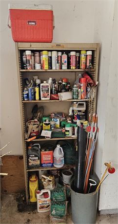 Shelf Cleanout- Garden Supplies, Chemicals, Spray Paint & More