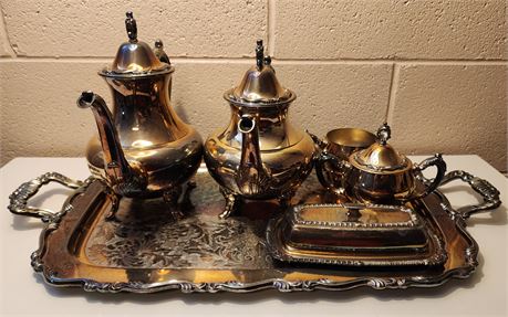 Silver Plate Tea Set