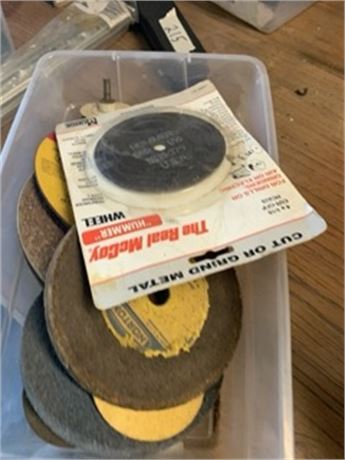 Grinding Wheels Lot