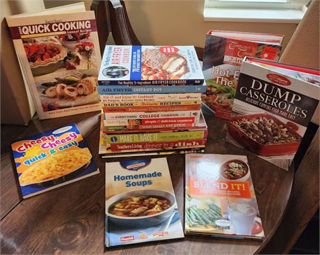 Assorted Cook Book Lot 4