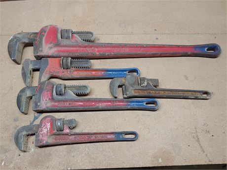 RIGID Pipe Wrenches 10" - 24"