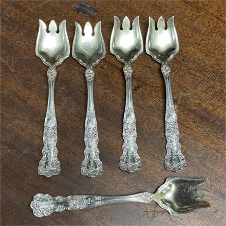 Sterling Silver Sporks, Lot of 5 - 100.2 grams
