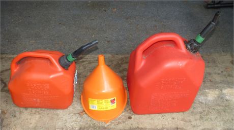 Gas Cans, Funnel