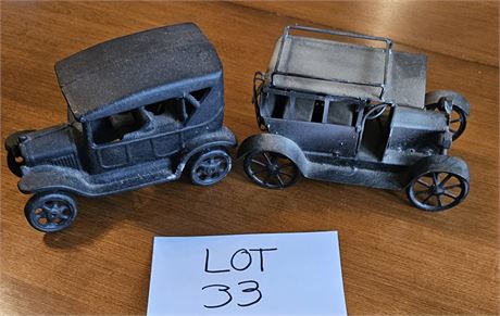 Cast Metal Antique Toy Model & More