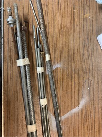 Threaded Rod Lot - Misc Lengths