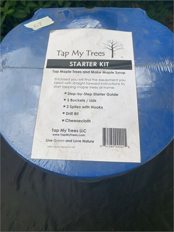 Tap My Trees Maple Syrup Starter Kit NEW/SEALED