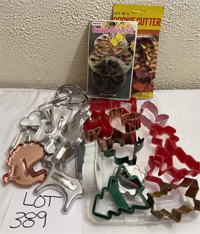 Mixed Cookie Cutters