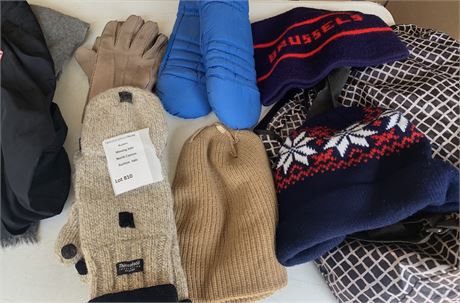 Cleanout Lot - Winter Gloves, Hats, Mittens, Live Nation, Brussels, Thinsulate