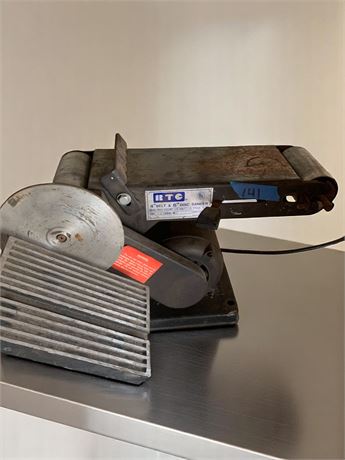 RTC 4" Belt 6" Disc Sanding Tool Model BDS-460