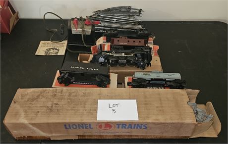Lionel Engine 2016, Tender, Caboose 6037, #110 Trestle/Set, Transformer & More