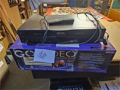 GO Video Dual VHS Player