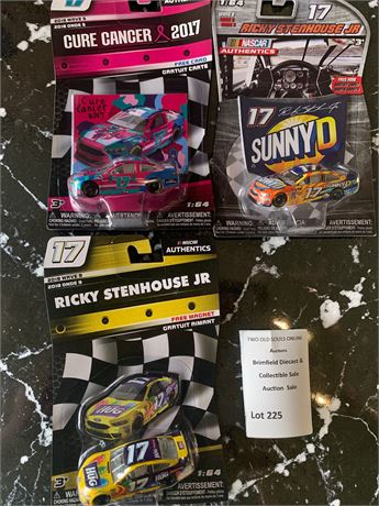 NASCAR Authentics Cars Featuring Ricky Stenhouse Jr. Cure Cancer 2017 & More