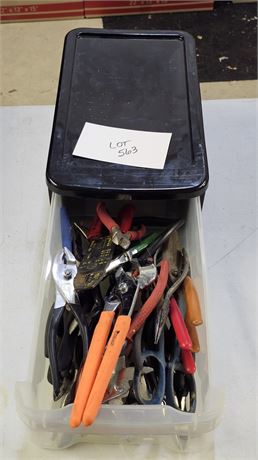 Mixed Slip Joint Pliers, Wire Cutters, Joint Pliers & More