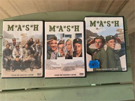 M*A*S*H Collector's Edition DVD Set Seasons One Two & Three