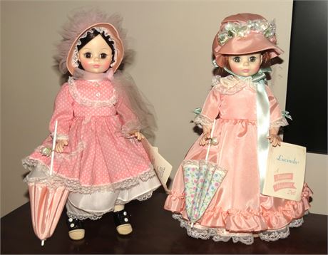 Madame Alexander Dolls: "Lucinda" "Rebecca"