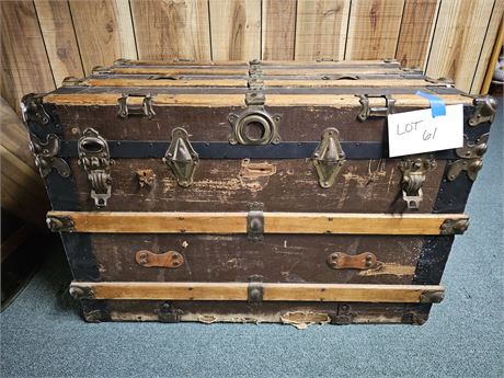 Antique Steamer Trunk