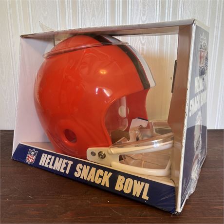 SEALED Cleveland Browns NFL Helmet Snack Bowl