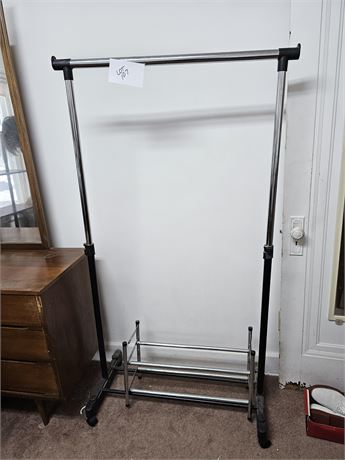 Clothing & Shoe Rack