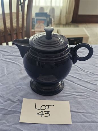 Fiesta Insulated Plastic Navy Blue Teapot