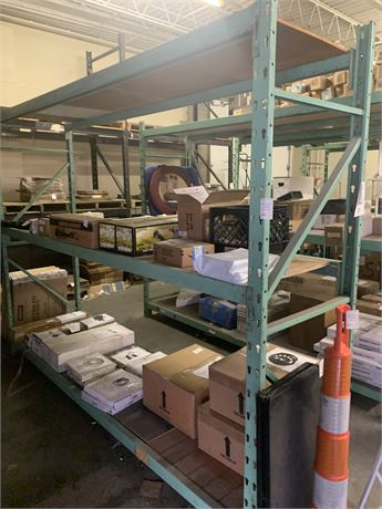 Metal Pallet Shelving - 1 Section, 3 Shelves