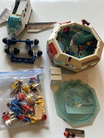 1980 Playmobil Playmospace Space Station #3536 by Geobra