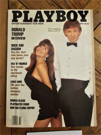 Playboy 90's "Donald Trump Interview" Magazine