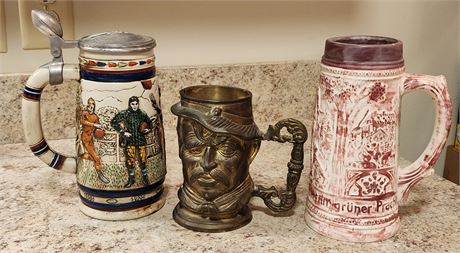 Assorted Steins