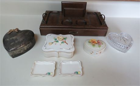 Assorted Small Jewelry / Trinket Boxes