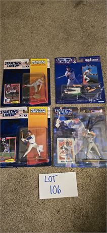 Vintage Starting Lineup Baseball Figurines