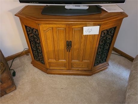 Wood Entertainment Center