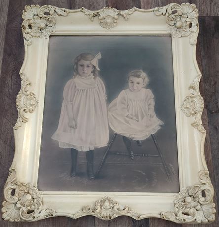 Antique Framed Photo