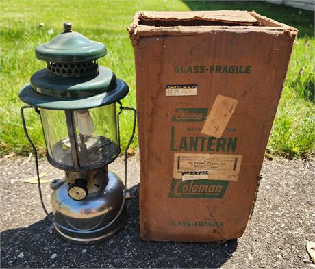 Coleman Glass Lantern