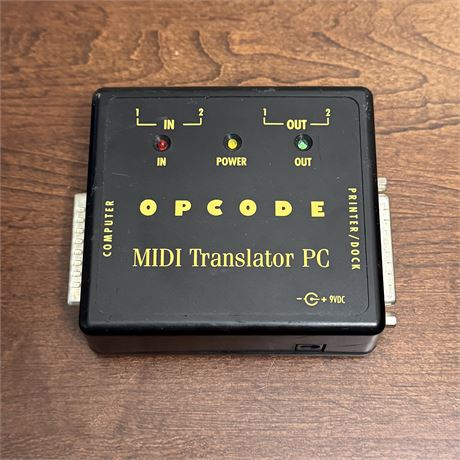 Vintage Opcode MIDI Translator PC