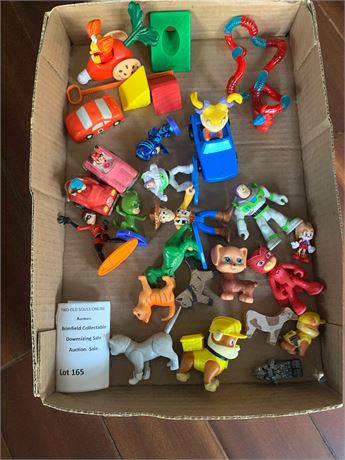 Vintage Mini Figurines - Rug Rats, Disney, Paw Patrol & More