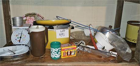 Mixed Kitchen- Pressure Cooker, Scale, Presto Grinder & More
