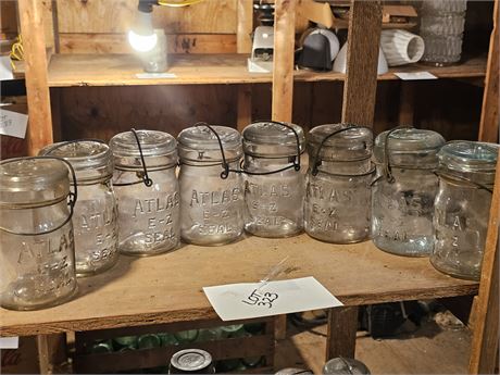 Atlas E-Z Seal Mason Jars