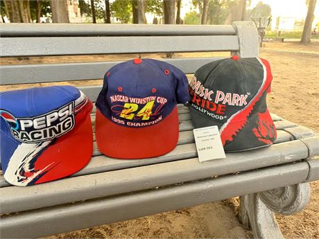 Jeff Gordon NASCAR #24 Racing Caps/Hats: Pepsi, Winston Cup