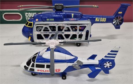 Matchbox Helicopters W/Cars