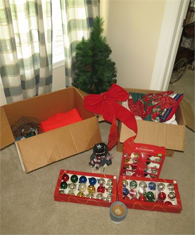 Assorted Christmas Decorations