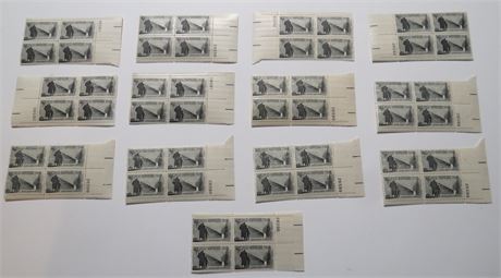 4 Cent World Refugee Year Stamps