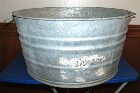 Galvanized Wash Tub