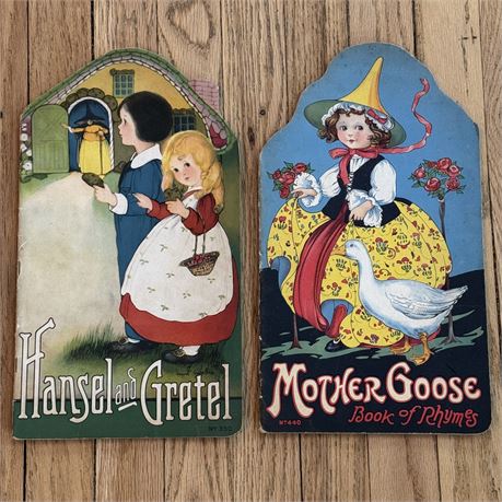 Antique 1916/1917 Die-Cut Storybooks, Margaret Evans Price Softcover