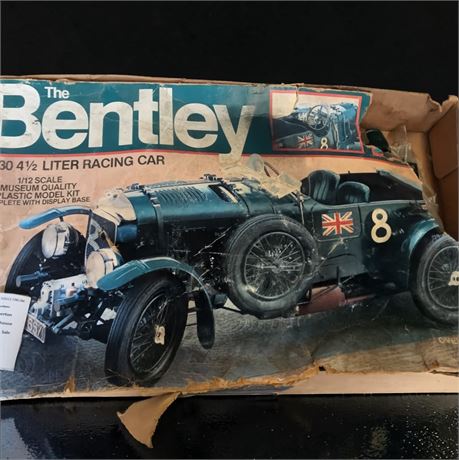 MPC 1/12 Scale Plastic Model Kit 1930 Bentley Racing Car