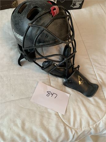 Cooper Made In Canada CL87 Baseball/Softball Catcher's Helmet and Face Mask